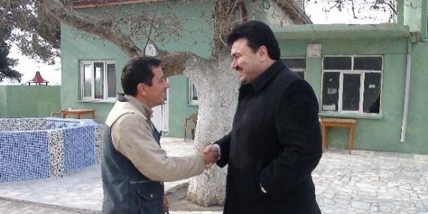 Çalişmalari Yerinde İnceliyor