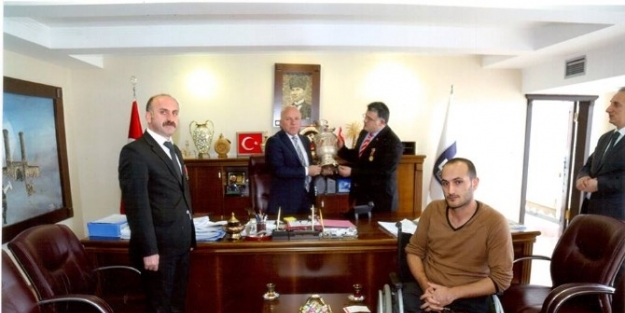 Gazilerden Başkan Sekmen’e Ziyaret