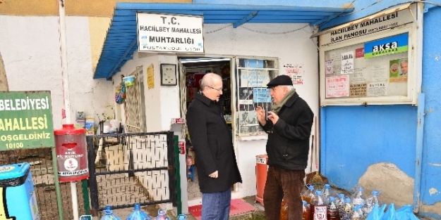 Çevreci Muhtara Başkandan Teşekkür