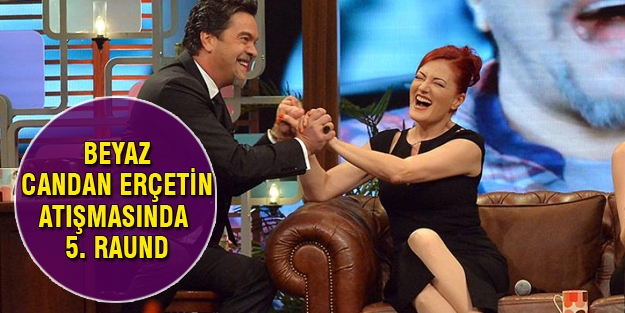 Beyaz'ın Candan Erçetin'e ünlülerle cevabı