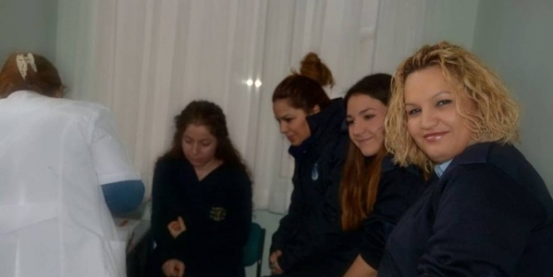 Süleymanpaşa’da Zabıta Personeline Verem Taraması Yapıldı