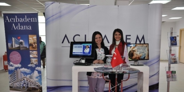 Acıbadem Adana Hastanesi Kitap Fuarı’na Sağlık Hizmeti Sunuyor