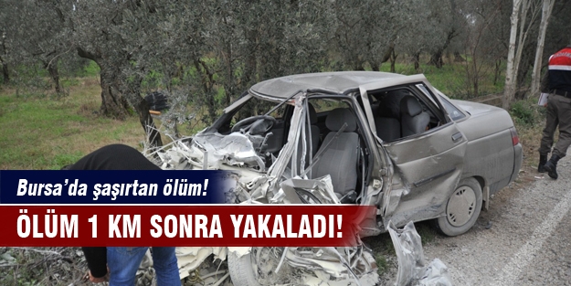 Bursa'da inanılmaz kaza!