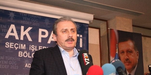 Ak Parti Genel Başkan Yardımcısı Ve Seçim İşleri Başkanı Mustafa Şentop:
