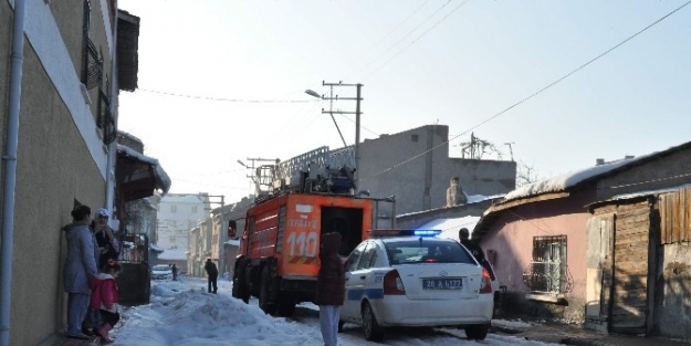 Eskişehir’de Baca Yangını Korkuttu