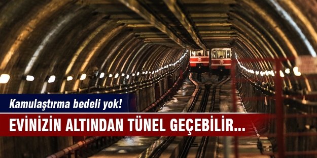 Torba yasa'dan tünel sürprizi