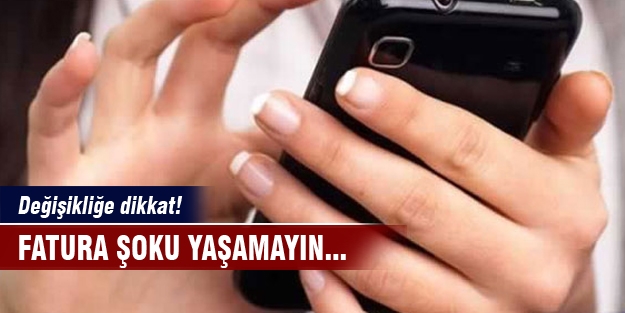 Cep kullanıcıları dikkat!