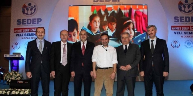 Sedep’te Ahmet Şerif İzgören’le "veli Semineri"