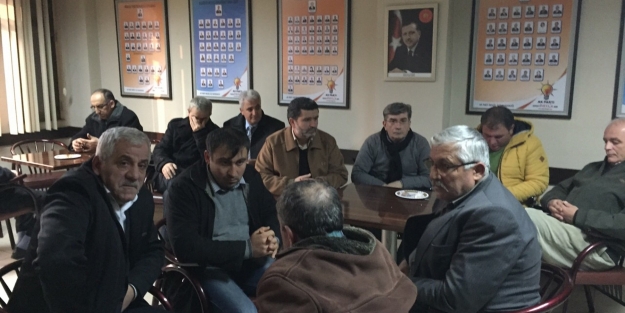 AK Partili vekil vatandaşlarla biraraya geldi