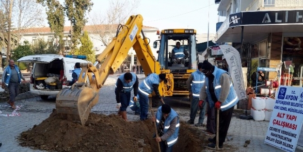 Germencik’te İçme Suyu Hattı Yenileniyor