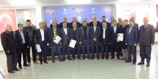 Ak Parti’de Belde Teşkilat Başkanları Belirlendi