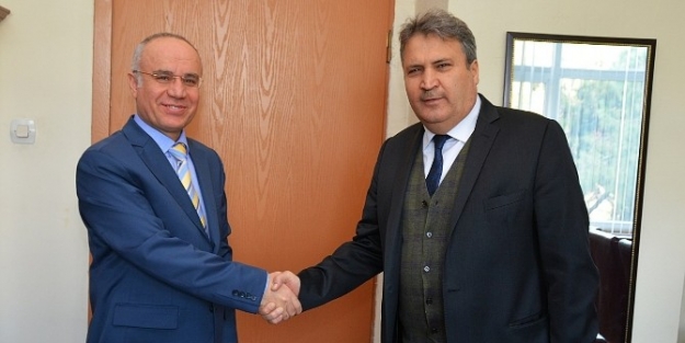 Başkan Çerçi’den Milli Emlak Müdürü Kaymak’a Ziyaret