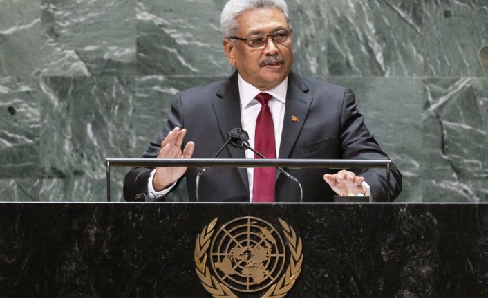 Sri Lanka Devlet Başkanı Rajapaksa istifa edeceğini duyurdu!