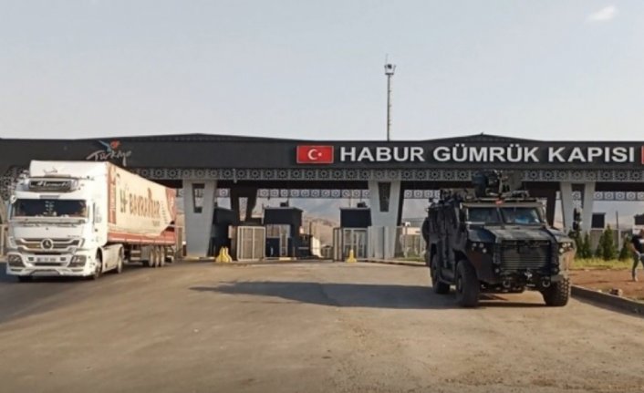 Habur Sınır Kapısı'nda araç yoğunluğu sona erdi