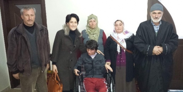 Mavi Kapaklar Engelli Sevde’ye Ümit Oldu