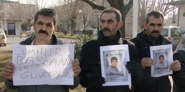 Meclis önünde yardım çağrısı