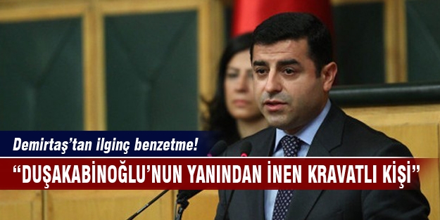Demirtaş'tan Erdoğan'a ilginç benzetme