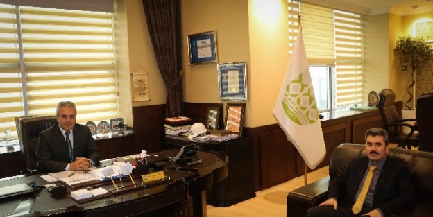 Başsavcı Arslan’dan Rektöre Veda Ziyareti