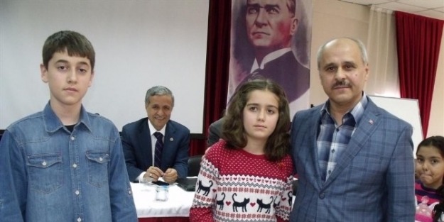 Teog Sınavında Tam Puan Alan Öğrenciler Ödüllendirildi