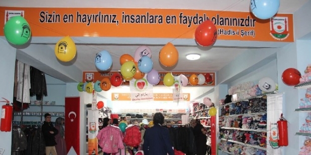 Şanliurfa’da İhtiyaç Sahiplerine Yönelik Mağaza Açıldı