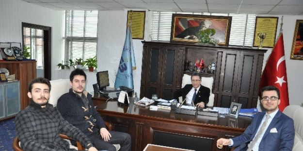 Sosyal Medya Ünlülerinden Başkan Saka’ya Ziyaret