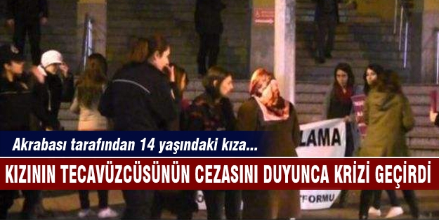 14 yaşındaki kızının tecavüzcüsünün cezasını duyunca...