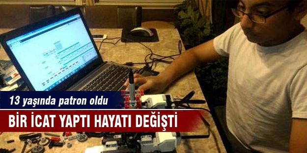 13 yaşında patron oldu