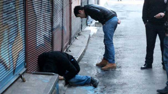 Beyoğlu'nda korkunç infaz