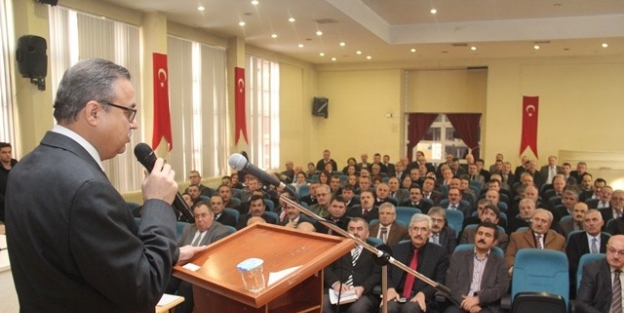 Vali Ali İhsan Su, Okul Müdürleriyle Toplantı Yaptı