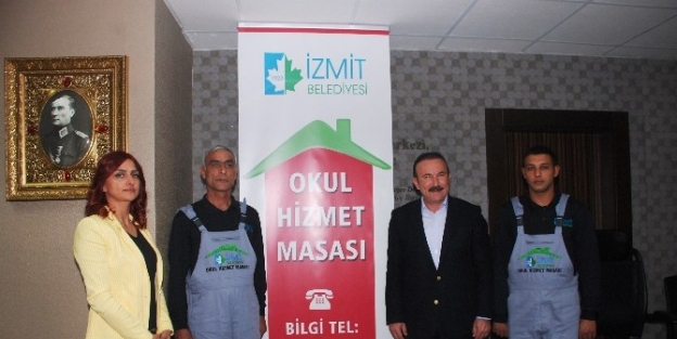 Okul Hizmet Masası Çalişmalarini Sürdürüyor