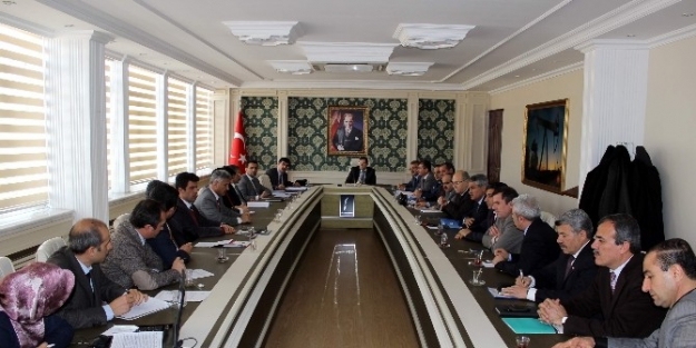 Adıyaman’da Uyuşturucu Koordinasyon Kurulu Toplandı