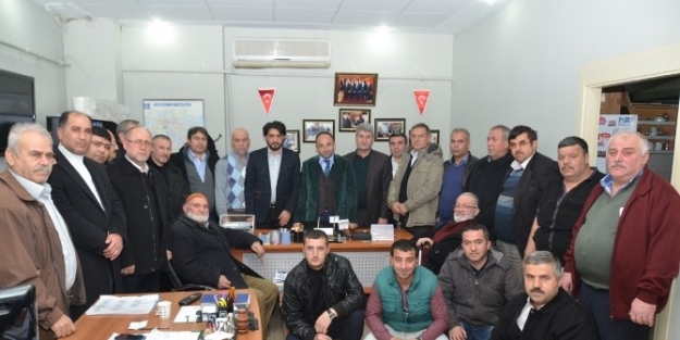 Üzülmez, Otobüsçüler Kooperatifini Ziyaret Etti