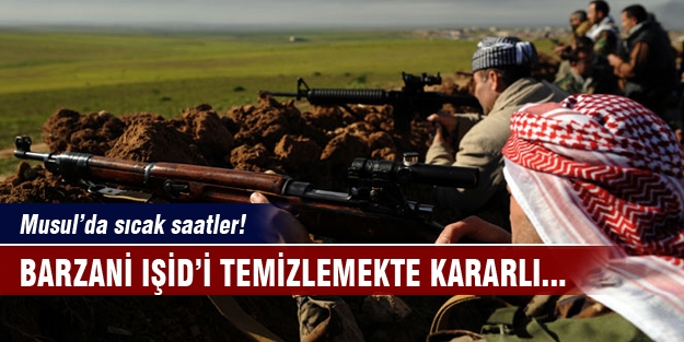 Barzani Musul harekatını başlattı