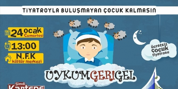 Kartepeli Çocuklar Tiyatroda Buluşuyor