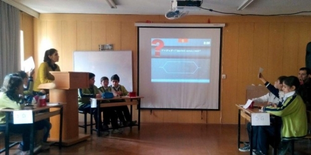 Biraralık Ortaokulun’da Bilgi Yarışması Yapıldı