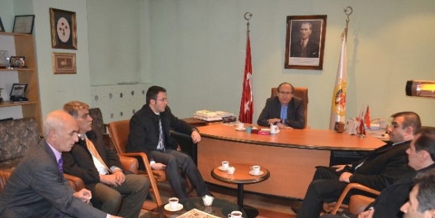 Mhp İl Başkanı Anatepe’den Dagc’ye Ziyaret