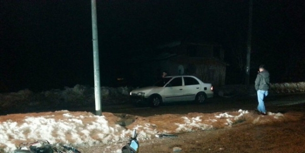 Hisarcık’ta Trafik Kazası: 1 Yaralı