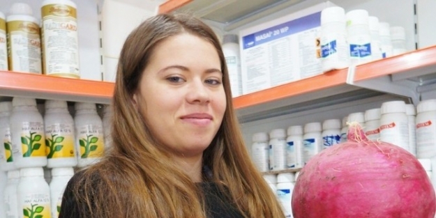 Sarıgöl’de Devasa Turp İlgi Odağı Oldu