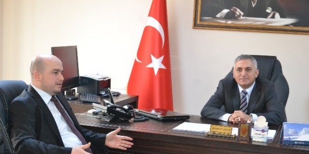 Ak Partililer, Çerkezköy İlçe Emniyet Müdürünü Ziyaret Etti