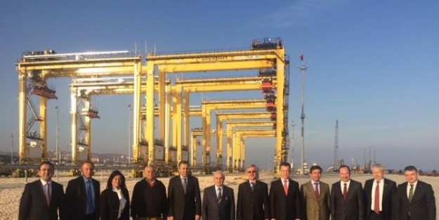 Trakya Kalkınma Ajansı Yönetimi Asyaport Limanı’nı Gezdi