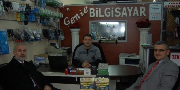 Müftü Keskin’den Genie Bilgisayar Hastanesine Ziyaret