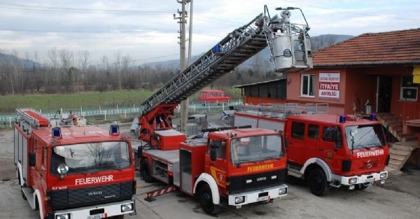 Çaycuma Belediyesine Almanya’dan Üçüncü İtfaiye Aracı