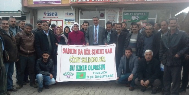 Tuzluca’da Cizre Olayları Kınandı