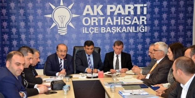 Başkan Gümrükçüoğlu Ve Ak Parti Ortahisar İlçe Teşkilatından Karşılıklı Ziyaretler