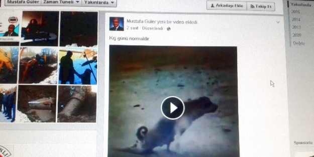 Ak Parti’li Başkan Mustafa Güler’den Sosyal Medyada İlginç Paylaşım