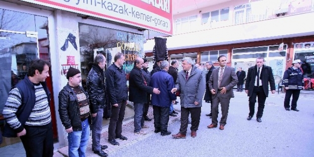 Başkan, Gebze Ve Çayirova’daincelemelerde Bulundu