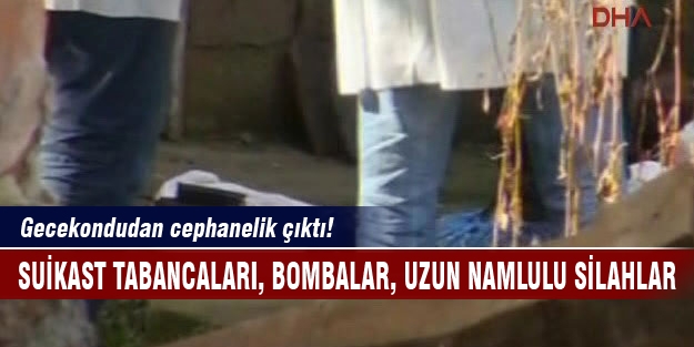 İstanbul'da cephanelik şoku!