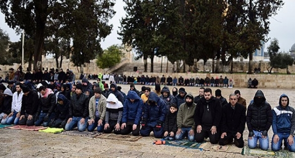 Mescid-i Aksa'da kral gerginliği