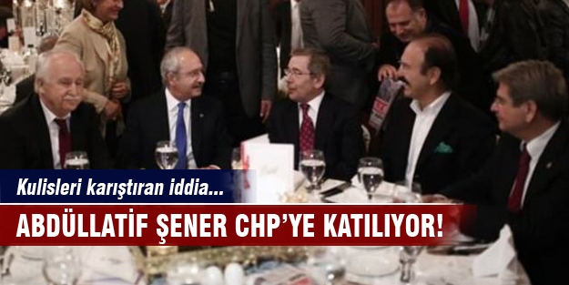 Kulisleri karıştıran Abdüllatif Şener iddiası