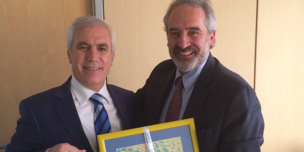 Bozbey Dünya Bankası ofisini ziyaret etti